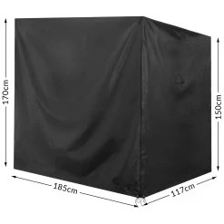 Abdeckplane Hollywoodschaukel Anthrazit 185x117x170/150cm -Gartenmöbel Und Dekoration Geschäft 03eed21aff04ef6274f3710d1e9635ab de 108924d 2 1