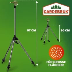 Rasensprenger Mit Teleskopstativ 30° - 360° -Gartenmöbel Und Dekoration Geschäft 03f2cc52f2900fcfb68646587dafb1d6 04 102660 on dts web high de 1
