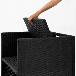 Polyrattan Garten-Sitzgruppe 9-tlg. Schwarz/Creme 17 Polyrattan Garten-Sitzgruppe 9-tlg. Schwarz/Creme -Gartenmöbel Und Dekoration Geschäft 045766ffb060fae4ed06cb2422f82e71 de 101847d 5 1