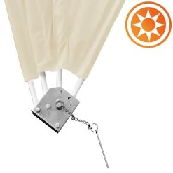 Balkonfächer 2er-Set Beige 140x140cm Klappbar 12 Balkonfächer 2er-Set Beige 140x140cm Klappbar -Gartenmöbel Und Dekoration Geschäft 0584831093636856380e7bea159d2147 de 101455d 2