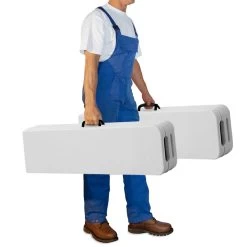 Bierbank 2er-Set Weiß Kunststoff 180cm -Gartenmöbel Und Dekoration Geschäft 0608d0dd5b078a10f7a87f9daded903c de 990010d 12