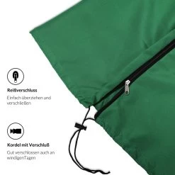 Abdeckung Ampelschirm Sonnenschirm Grün 3,5m 18 Abdeckung Ampelschirm Sonnenschirm Grün 3,5m -Gartenmöbel Und Dekoration Geschäft 064712ebc785a4fcbb292a6b7d292046 de 102713d 6 1