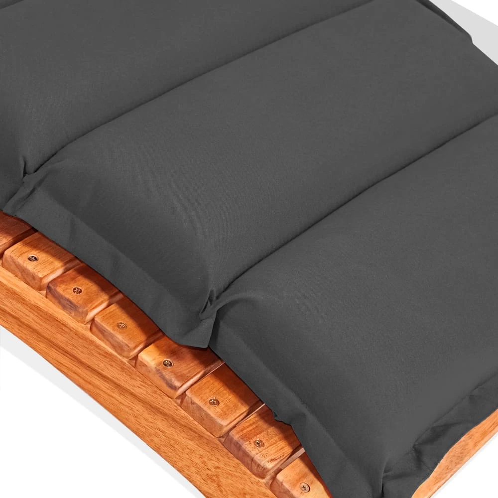 Auflage Sonnenliege Anthrazit 183x56x7cm 5 Auflage Sonnenliege Anthrazit 183x56x7cm – Bild 3