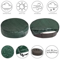 Abdeckung Sonneninsel Grün Ø188cm -Gartenmöbel Und Dekoration Geschäft 071d9ed625b37381d556ca299b72ce94 a de 108871g 1