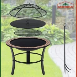 Feuerstelle Fuoco Mosaik Rund -Gartenmöbel Und Dekoration Geschäft 07ddc8117cb342bb14d04696a6bcf9ee de 107791d 17