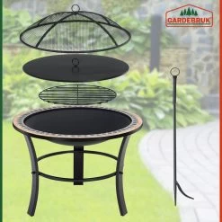 Feuerstelle Sevilla Mosaik Rund 16 Feuerstelle Sevilla Mosaik Rund -Gartenmöbel Und Dekoration Geschäft 0856d8fbf93bb08e9cc6c5ec5b81e6e9 de 107788d 18