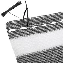 Balkonsichtschutz Grau/Weiß 1,4x10m -Gartenmöbel Und Dekoration Geschäft 0888a0112eed0711e58fded3f0af62fb de 109187d 5 1