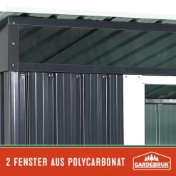 Geräteschuppen Anthrazit Metall 196x122x180cm 17 Geräteschuppen Anthrazit Metall 196x122x180cm -Gartenmöbel Und Dekoration Geschäft 08b84784f3463432951a417d7da41941 de 993483d 18 1
