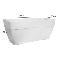 Elho Blumentopf Weiß 80x33x35cm 63L 11 Elho Blumentopf Weiß 80x33x35cm 63L -Gartenmöbel Und Dekoration Geschäft 098837121a37feb6f1de83ad99a3c35c de 193675d 1 1