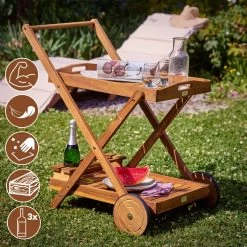 Servierwagen Mit Rollen Akazienholz FSC®-zertifiziert 21 Servierwagen Mit Rollen Akazienholz FSC®-zertifiziert -Gartenmöbel Und Dekoration Geschäft 09e5f81f224ed05ebbc3d8d058bca651 de 100537d 15 1
