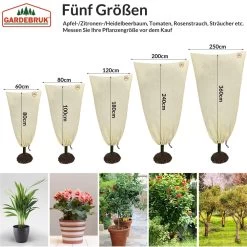 Pflanzenschutzhaube 3er-Set Beige 1,2x1,8m -Gartenmöbel Und Dekoration Geschäft 0a44a39b8a4dfb40b2b6a6396d0f740e de 882190d 1 1 1 5