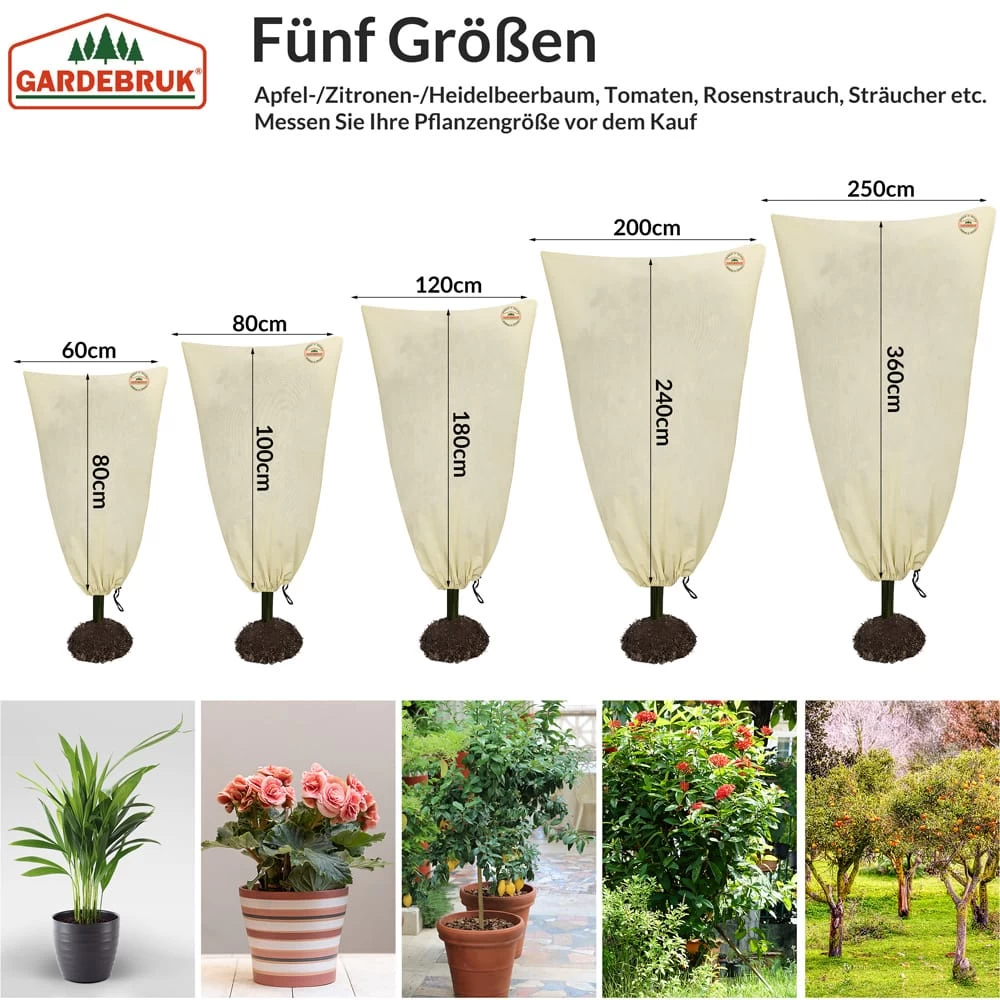 Pflanzenschutzhaube Beige 2,5x3,6m 9 Pflanzenschutzhaube Beige 2,5x3,6m – Bild 7