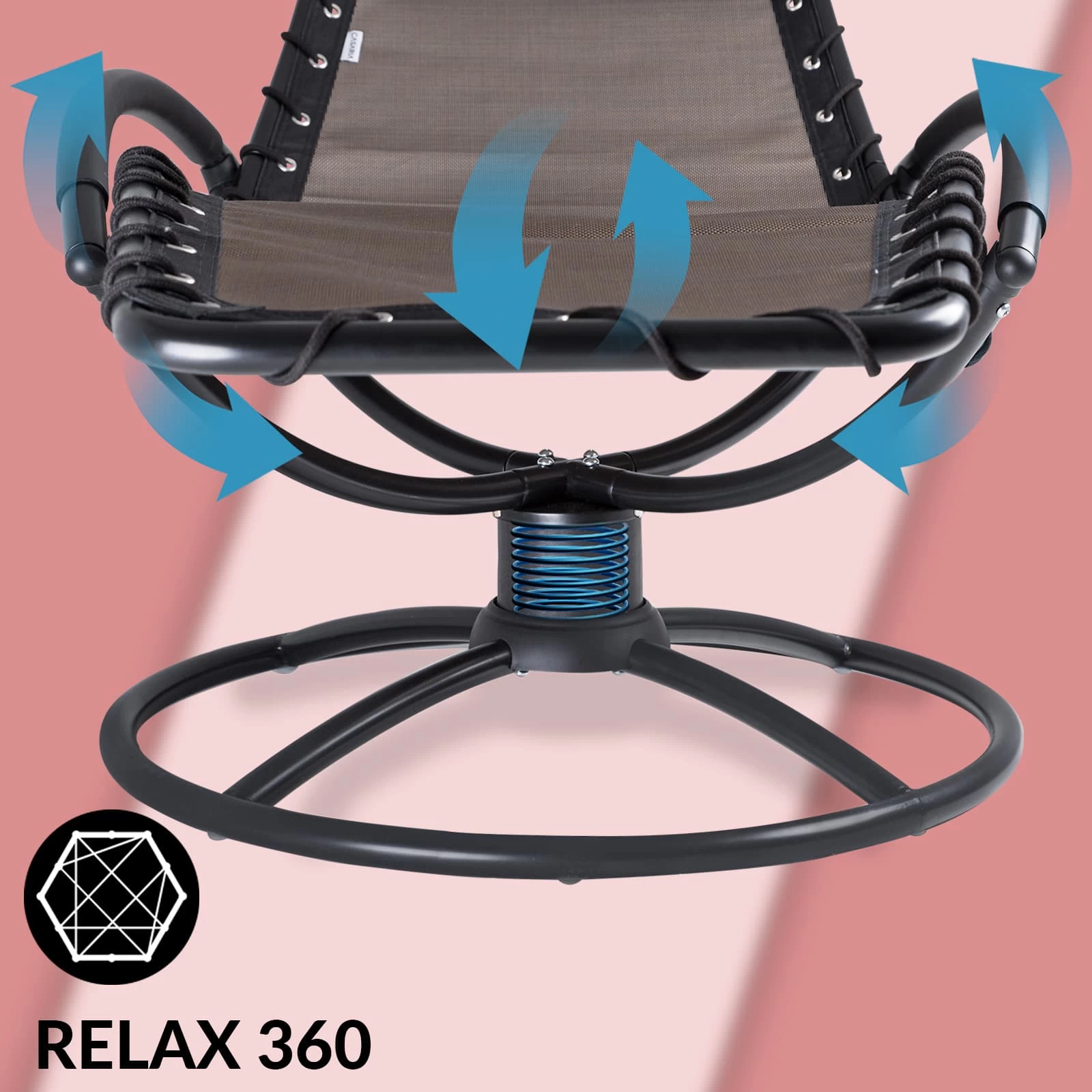 Relaxliege Eve Mokka Mit Schaukelfunktion 6 Relaxliege Eve Mokka Mit Schaukelfunktion – Bild 4