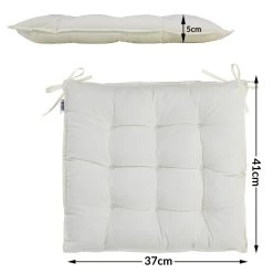 Sitzkissen 4er-Set Cozy Creme -Gartenmöbel Und Dekoration Geschäft 0d57b9d55b06862cc1add9ca7e383479 de 108030d 5 1 1