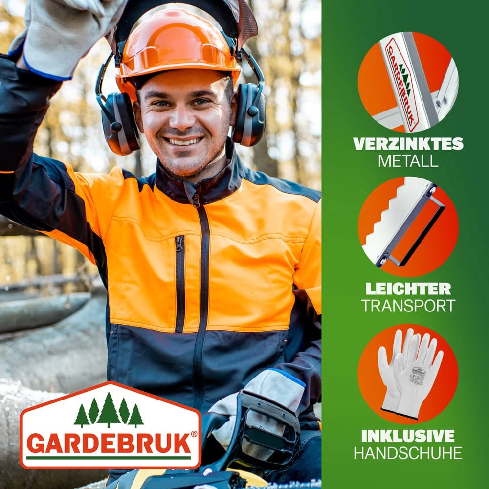 Holzsägebock Metall Verzinkt 83x81x88cm 7 Holzsägebock Metall Verzinkt 83x81x88cm – Bild 5