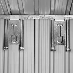 Geräteschuppen Anthrazit Metall 181x162x86cm 14 Geräteschuppen Anthrazit Metall 181x162x86cm -Gartenmöbel Und Dekoration Geschäft 10842625a2ce8f7486dfbf32a5d78b84 de 990736d 12 1 1