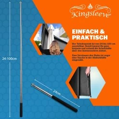 Abdeckung Sonnenschirm Anthrazit Ø330cm -Gartenmöbel Und Dekoration Geschäft 11253aa4e08c166cd95d938be8b199d3 03 109272 on dts amz high de 1