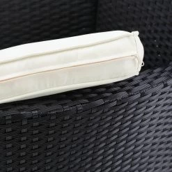 Polyrattan Gartenstuhl 2er-Set Schwarz/Creme Stapelbar -Gartenmöbel Und Dekoration Geschäft 135daf5590bc2b79547dd9dc948a73aa de 107086d 14 1 1