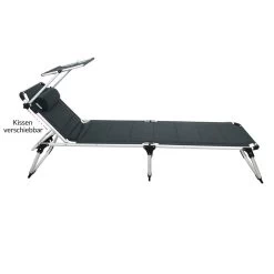 Sonnenliege Bari Grau 210x60x81cm -Gartenmöbel Und Dekoration Geschäft 154a3453da7fc19fae117ad7df130981 de 108507d 1