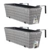 Polyrattan Blumenkasten 2er-Set Grau 1 Polyrattan Blumenkasten 2er-Set Grau -Gartenmöbel Und Dekoration Geschäft 1785210bb41ba59f601dfb2c1b5222a8 a de 108646g20 1