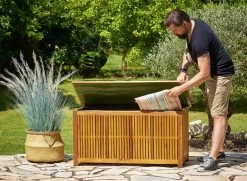 Auflagenbox Akazienholz 115x50x59cm Innenplane 24 Auflagenbox Akazienholz 115x50x59cm Innenplane -Gartenmöbel Und Dekoration Geschäft 19d3e9767c0ae19516c3024b5227f636 de 101835d 17