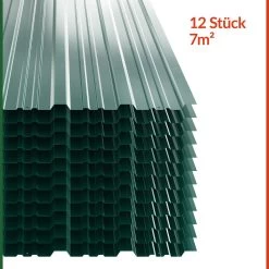 Trapezblech 12er-Set Grün 129x46cm Gelocht 19 Trapezblech 12er-Set Grün 129x46cm Gelocht -Gartenmöbel Und Dekoration Geschäft 1a529978af89928233c73c35a2328363 de 101918d 15 1 1