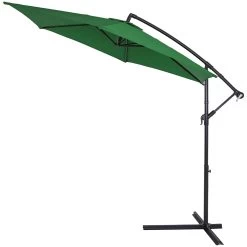 Ampelschirm Grün Alu Ø330cm UV-Schutz 50+ -Gartenmöbel Und Dekoration Geschäft 1cd548f17f70b231ed5998dfda44808e a de 104082g 1