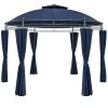 Pavillon Toscana Blau Ø3,5m UV-Schutz 50+ -Gartenmöbel Und Dekoration Geschäft 1d68a9860627bc21423e72253d7a94d4 a de 994676g1 3