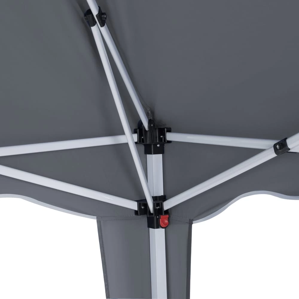 Faltpavillon Capri - Popup Anthrazit 3x3m 4 Faltpavillon Capri - Popup Anthrazit 3x3m – Bild 2