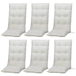 Sitzkissen 6er-Set Cozy Vanamo Creme 129x53x10cm -Gartenmöbel Und Dekoration Geschäft 1fa613107d09ed9d75675d941e105fb5 de 108068d 11 1