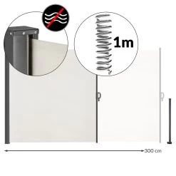 Seitenmarkise Nosara Creme 180x300cm Ausziehbar 17 Seitenmarkise Nosara Creme 180x300cm Ausziehbar -Gartenmöbel Und Dekoration Geschäft 1fecf549da3ddbde37c55b4e59f72804 creme