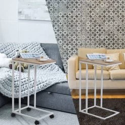 Beistelltisch Weiß 50x35x65/70cm Mit Rollen -Gartenmöbel Und Dekoration Geschäft 20c1bbdbee837572f7b8930c554a0183 de 108648d 14 1 1