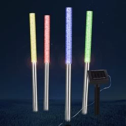 LED Solar Steckleuchte 4er-Set Mit Farbwechsler -Gartenmöbel Und Dekoration Geschäft 20ed6c4f4e893280b79548673b8b6e23 de 104178d 4