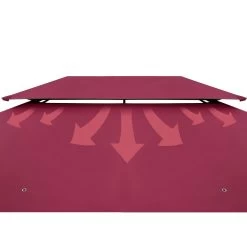 Pavillon Topas Bordeauxviolett 3x4m UV-Schutz 50+ -Gartenmöbel Und Dekoration Geschäft 22504edf9f761fbd6ba82198d5aa7fb0 de 994679d 2 1