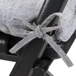 Sitzkissen 4er-Set Hellgrau Meliert 40x40x8cm -Gartenmöbel Und Dekoration Geschäft 22b1b68666119d3d8e64cfcc4f665a42 de 108014d 6 1