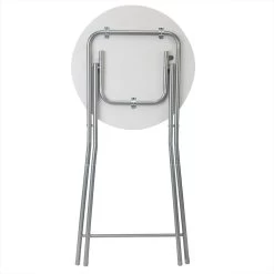 Stehtisch 2er-Set Weiß Holzdekor Ø60cm Klappbar -Gartenmöbel Und Dekoration Geschäft 23251496b8833836532be34b60893de4 de 108092d 2 1 1