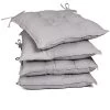 Sitzkissen 4er-Set Hellgrau 40x40x8cm 2 Sitzkissen 4er-Set Hellgrau 40x40x8cm -Gartenmöbel Und Dekoration Geschäft 232c64b6ea4358872e1b33d047a826c6 a de 108075g 1