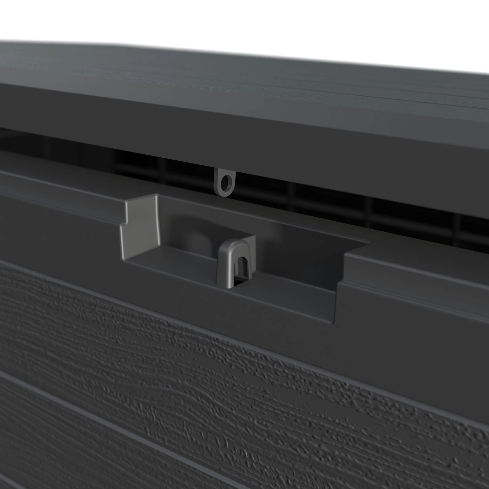 Auflagenbox Woody Anthrazit Holzoptik 280L 15 Auflagenbox Woody Anthrazit Holzoptik 280L – Bild 13