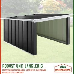 Mähroboter Garage Anthrazit Metall 89x90x54cm 14 Mähroboter Garage Anthrazit Metall 89x90x54cm -Gartenmöbel Und Dekoration Geschäft 289758ca3861124857885d7fdd6e9dad de 109176d 1 1