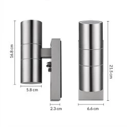 Wandleuchte Lilac Edelstahl Tag/Nacht-Sensor -Gartenmöbel Und Dekoration Geschäft 29b5bda6735f94562fa618299c43f180 de 107300d 7 1 1