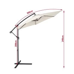 Ampelschirm Creme Alu Ø300cm UV-Schutz 50+ 25 Ampelschirm Creme Alu Ø300cm UV-Schutz 50+ -Gartenmöbel Und Dekoration Geschäft 2af52be9dc73b2d9f878fca3b166c9cd de 104078d 10 1 1