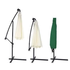 Abdeckung Ampelschirm Grün 3m Reißverschluss -Gartenmöbel Und Dekoration Geschäft 2beb1e7cf3c1c1521924a0b940434d0f de 102709d 8 1