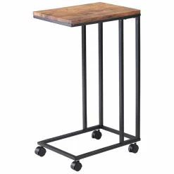 Beistelltisch Schwarz 50x35x65/70cm Mit Rollen -Gartenmöbel Und Dekoration Geschäft 2e4270a77c1dc32b7b0dc3fb2e19ec6a de 108649g 1 1