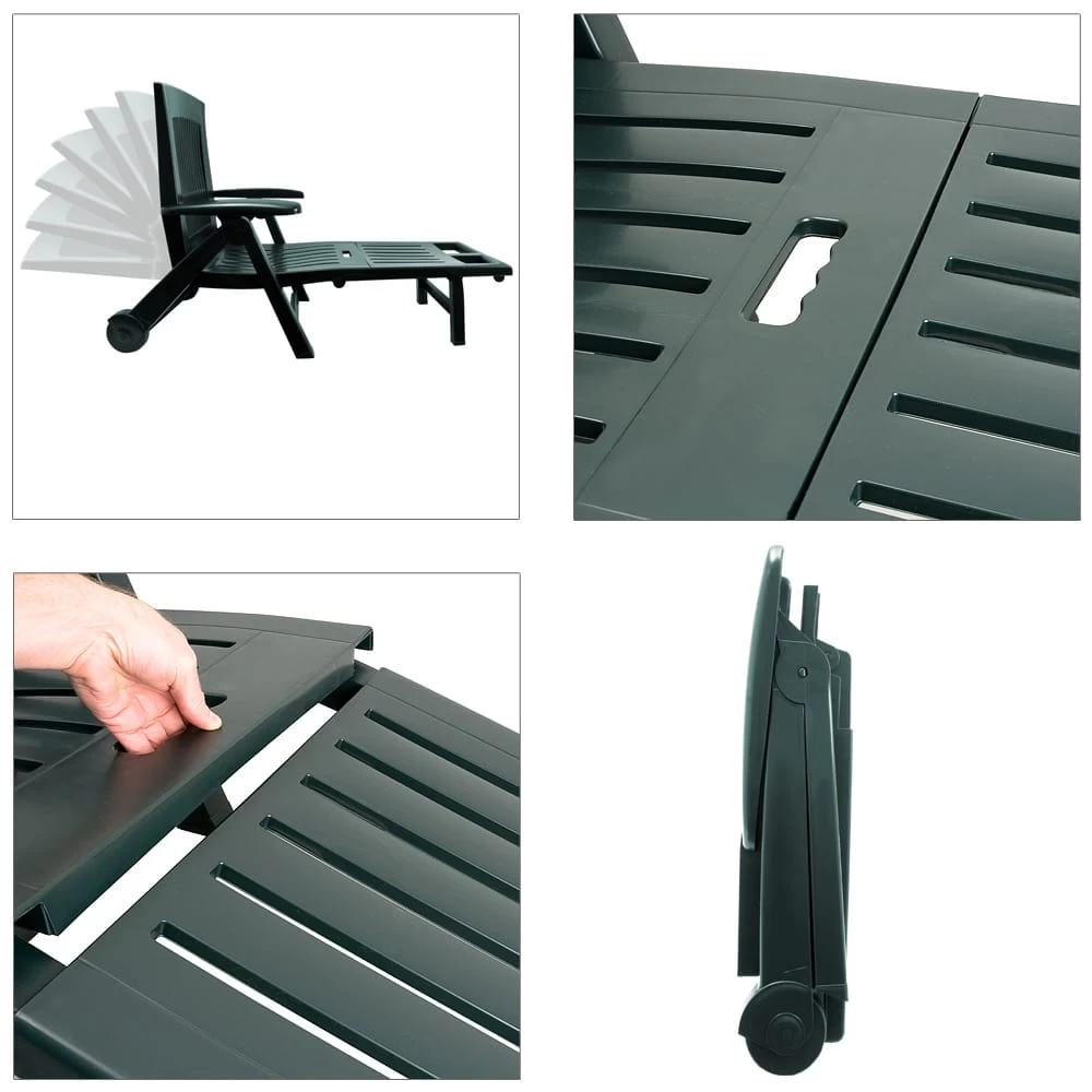 Sonnenliege Zircone Grün 195x72x101 Cm 8 Sonnenliege Zircone Grün 195x72x101 Cm – Bild 6