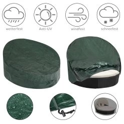 Abdeckung Sonneninsel Grün 230x180x90/50cm -Gartenmöbel Und Dekoration Geschäft 305df620a754f006691a13e1158a0051 a de 108872g 1