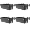 Polyrattan Blumenkasten 4er-Set Schwarz 1 Polyrattan Blumenkasten 4er-Set Schwarz -Gartenmöbel Und Dekoration Geschäft 319e3c69033e94d6988732d94fa567b4 a de 996102g 1