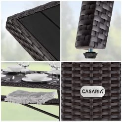 Polyrattan Gartentisch Takeo Braun 190x90x75cm WPC -Gartenmöbel Und Dekoration Geschäft 330bdbdcfa5012e5d1a0e32ef4ee4d8c de 995689d 07 1