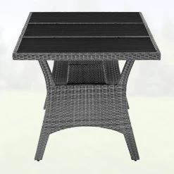 Polyrattan Gartentisch Takeo Grau 190x90x75cm WPC 18 Polyrattan Gartentisch Takeo Grau 190x90x75cm WPC -Gartenmöbel Und Dekoration Geschäft 3343fe7867c1eb8fdc41a8c5451632b2 de 995691d 21 1
