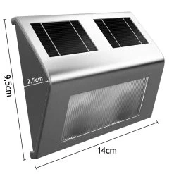 LED Solar Wandleuchte Edelstahl IP65 -Gartenmöbel Und Dekoration Geschäft 337fedf33d692483760184c076d76ec0 de 101594d 3 1