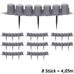 Beeteinfassung Grau 4,05m 9 Beeteinfassung Grau 4,05m -Gartenmöbel Und Dekoration Geschäft 33f44f7be0709e98fbbf0d19036a6418 a de 193261g 1